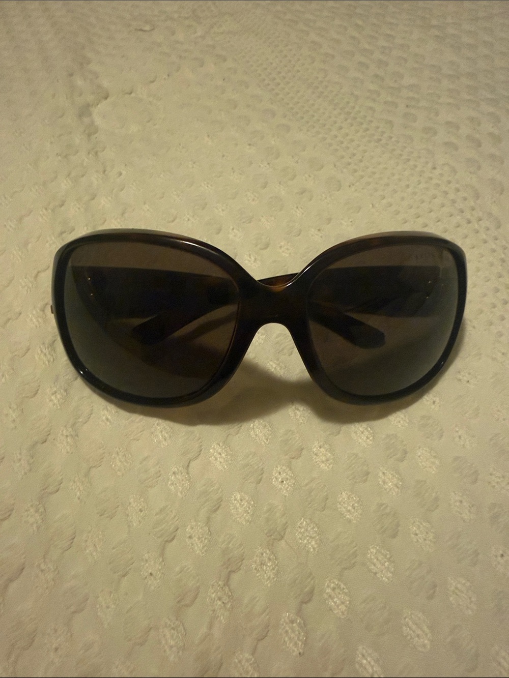 Ralph Lauren Women's Tortoiseshell Brown Oversized Sunglasses